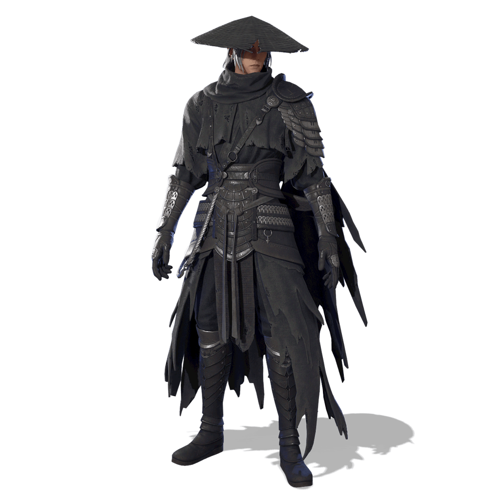 Official Fortnite render of the Soul outfit from the Phantom Blade Zero set