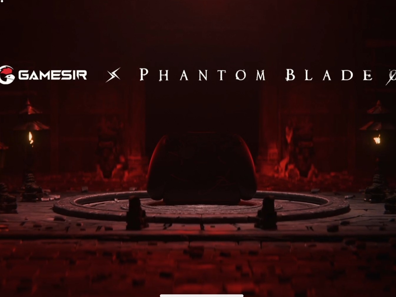 GameSir Phantom Blade Zero Special-Edition-Controller Teaser-Bild, veröffentlicht am 11. September 2026, mit weiterhin verborgenem offiziellem Design