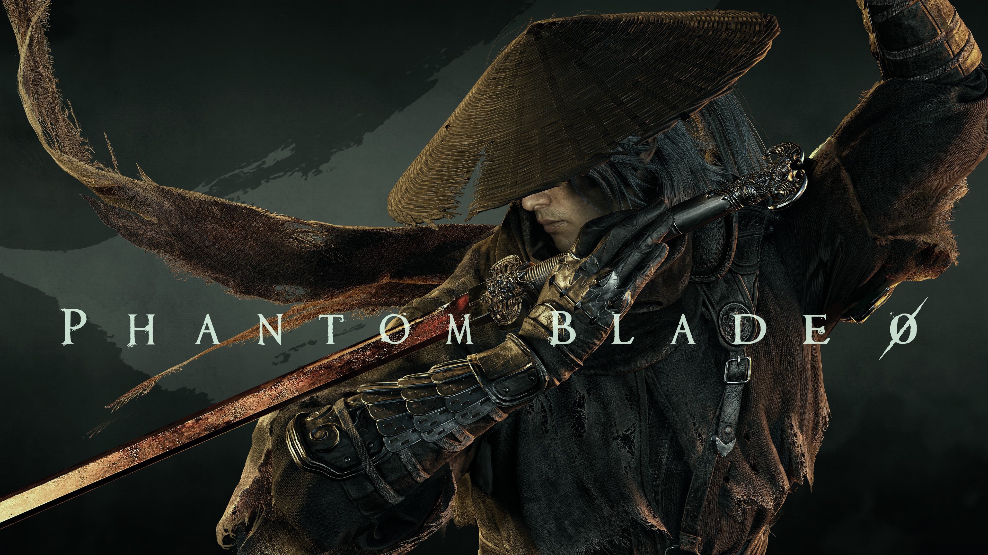 Official Phantom Blade Zero 4K screenshot: a character draws a blade against an enemy in a lantern-lit night street (source: S-GAME / PlayStation Store)